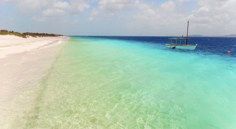 Ein Traumstrand auf Curacao